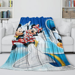 Donald Duck Blanket Flannel Fleece Throw Room Decoration (Online Order Only)