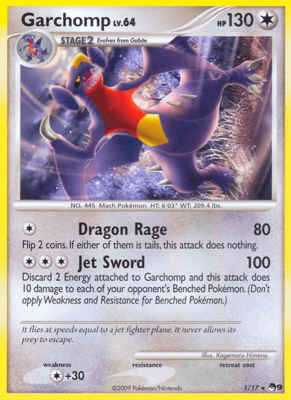 Garchomp (1/17) [POP Series 9] (Online Only)