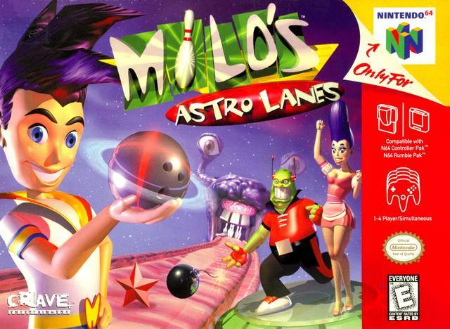 Milo's Astro Lanes (Nintendo 64) (Online Only)