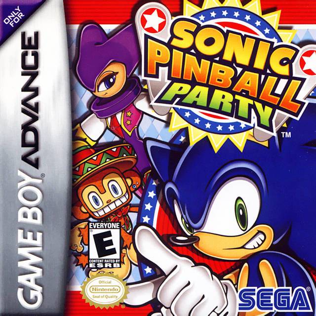Sonic Pinball Party (Gameboy Advance) (ONLINE ORDER ONLY)