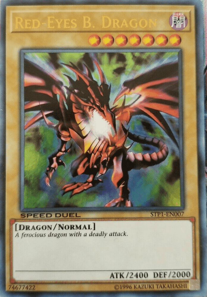 Red-Eyes B. Dragon [STP1-EN007] Ultra Rare (ONLINE ORDER ONLY)