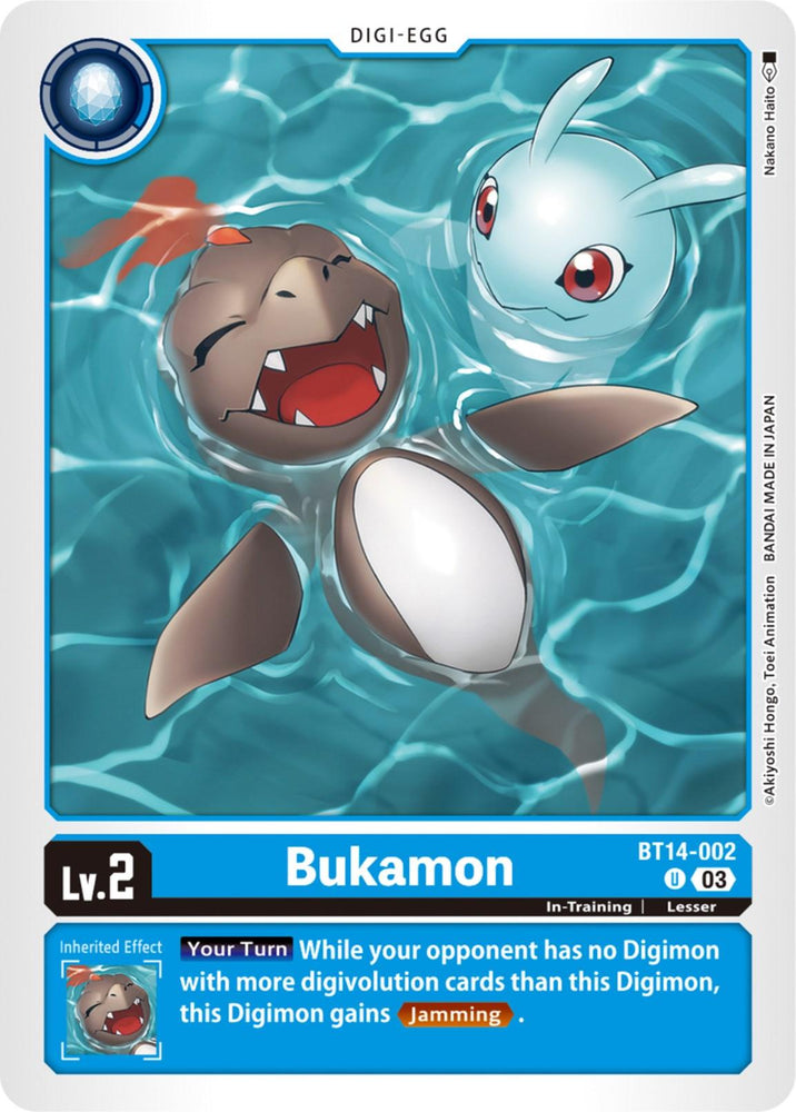 Bukamon [BT14-002] [Blast Ace] (ONLINE ORDER ONLY)