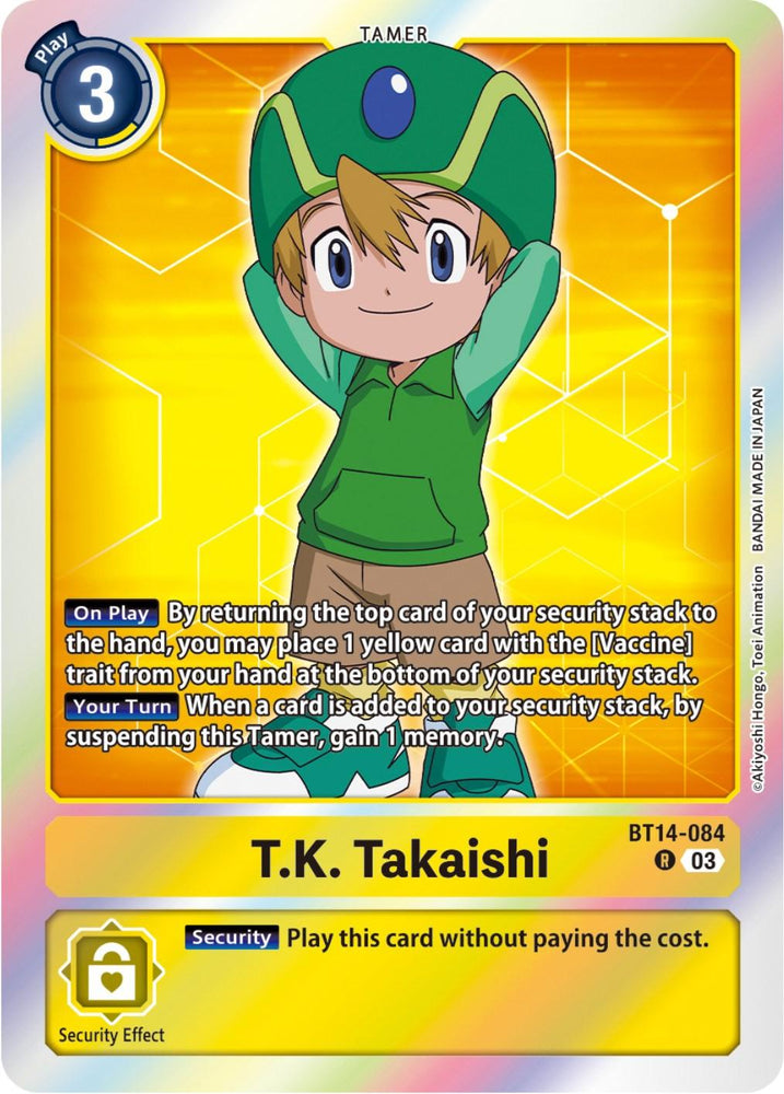 T.K. Takaishi [BT14-084] [Blast Ace] (ONLINE ORDER ONLY)