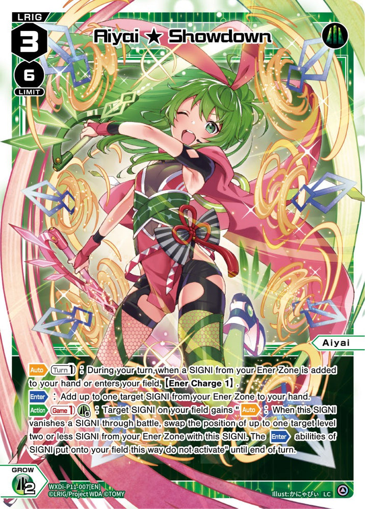 Aiyai Showdown (WXDi-P11-007[EN]) [Reunion Diva]