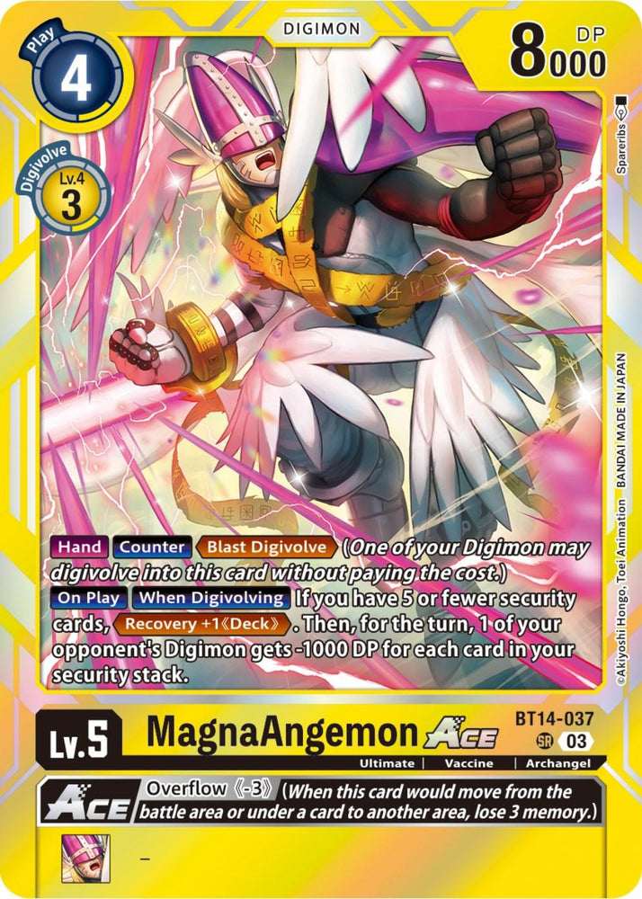 MagnaAngemon Ace [BT14-037] [Blast Ace] (ONLINE ORDER ONLY)
