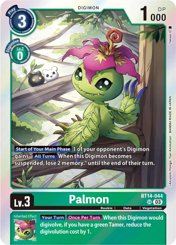 Palmon [BT14-044] [Blast Ace] (ONLINE ORDER ONLY)