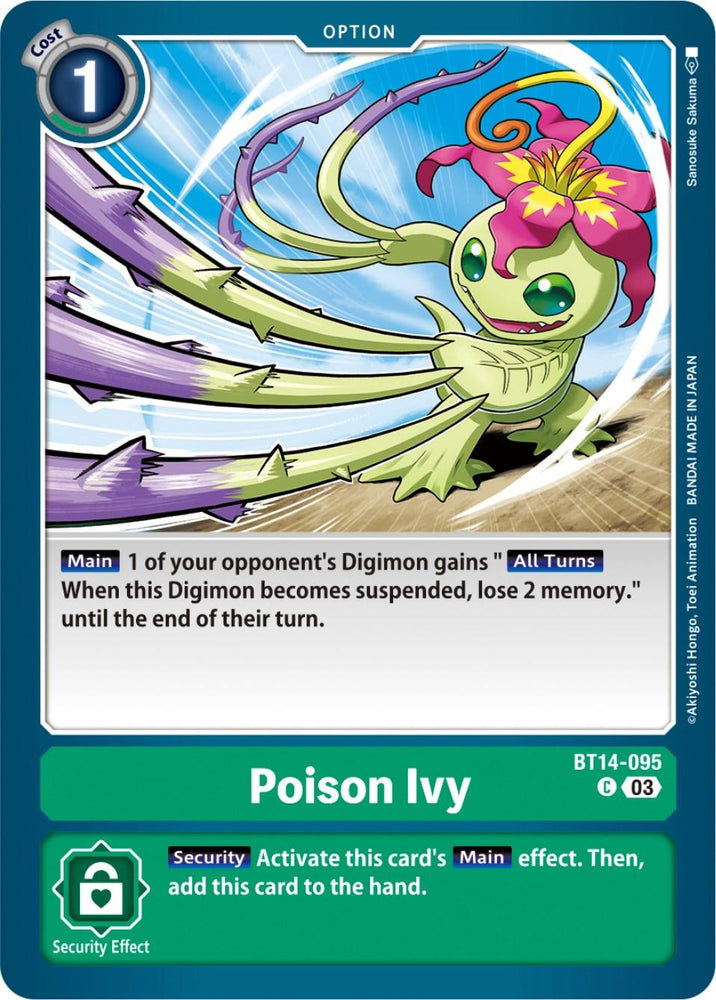 Poison Ivy [BT14-095] [Blast Ace] (ONLINE ORDER ONLY)