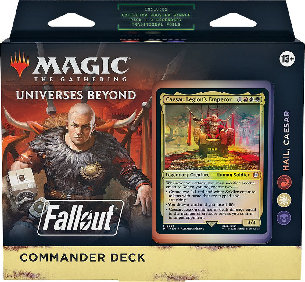 Universes Beyond: Fallout - Hail, Caesar Commander Deck [PIP - N/A] (ONLINE ORDER ONLY)