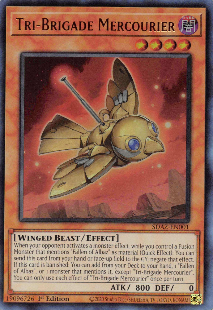 Tri-Brigade Mercourier [SDAZ-EN001] Ultra Rare (ONLINE ORDER ONLY)