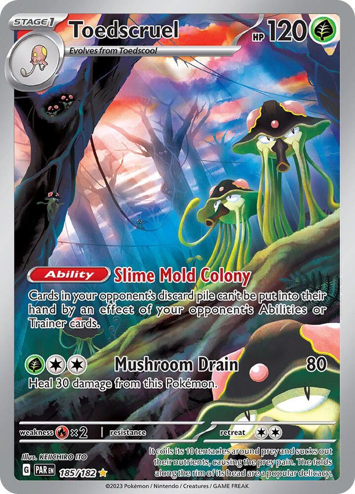Toedscruel (185/182) [Scarlet & Violet: Paradox Rift] (Online Only)