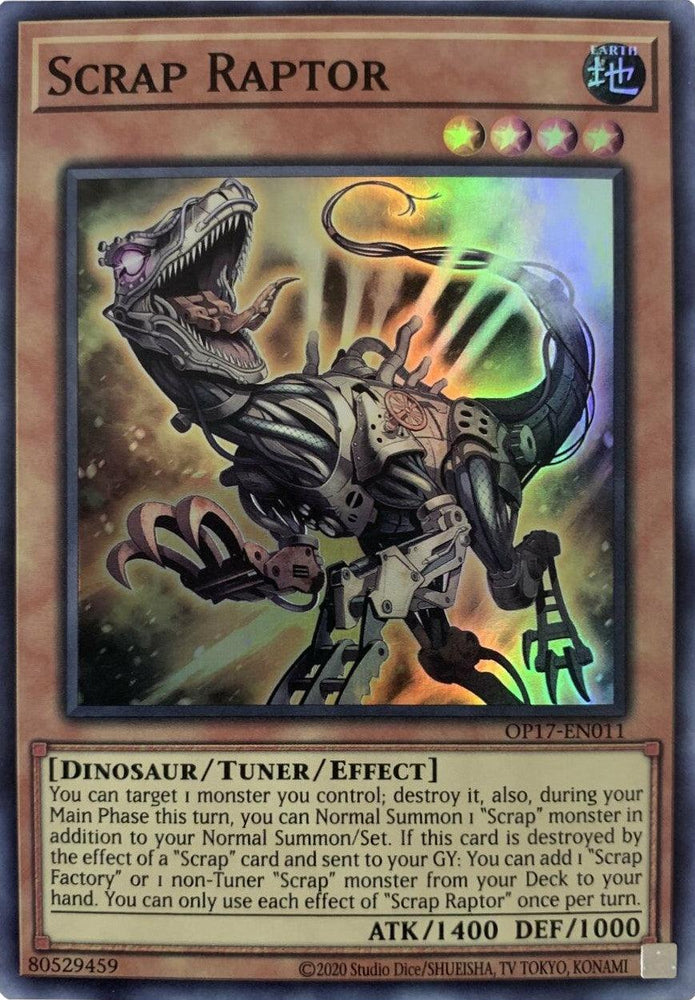Scrap Raptor [OP17-EN011] Super Rare (ONLINE ORDER ONLY)
