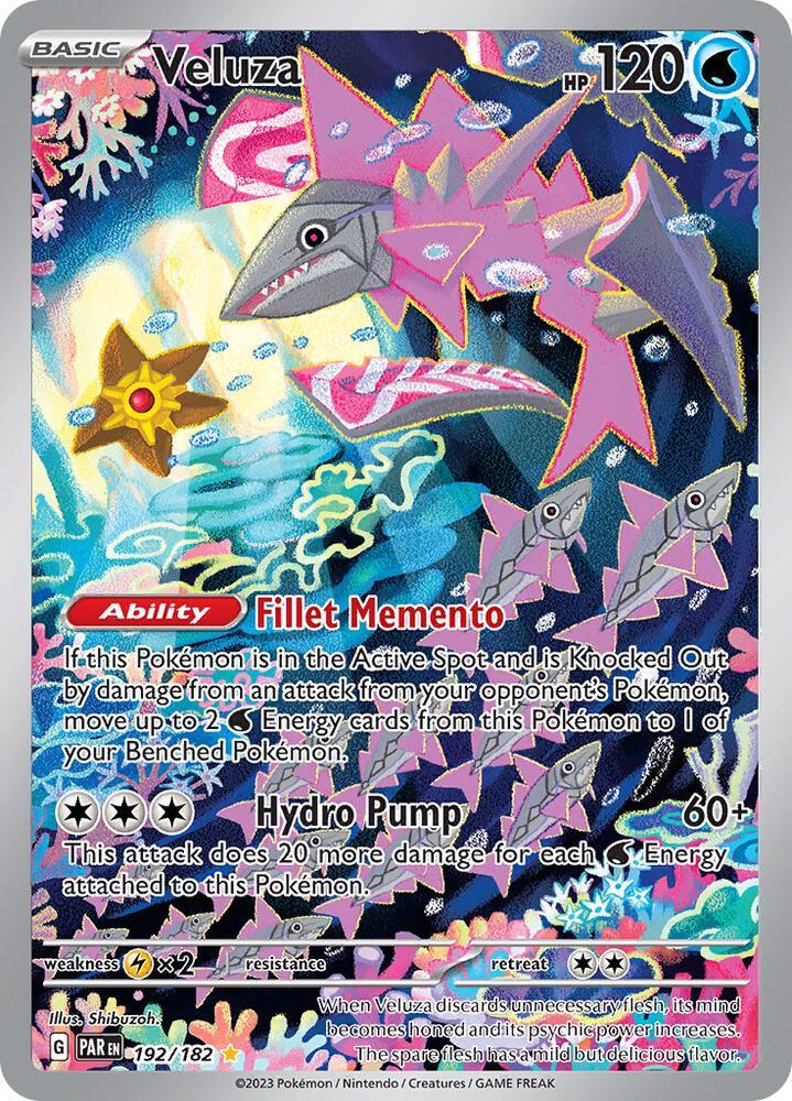 Veluza (192/182) [Scarlet & Violet: Paradox Rift] (Online Only)