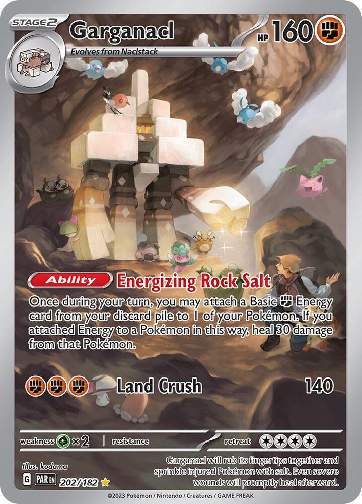 Garganacl (202/182) [Scarlet & Violet: Paradox Rift] (Online Only)