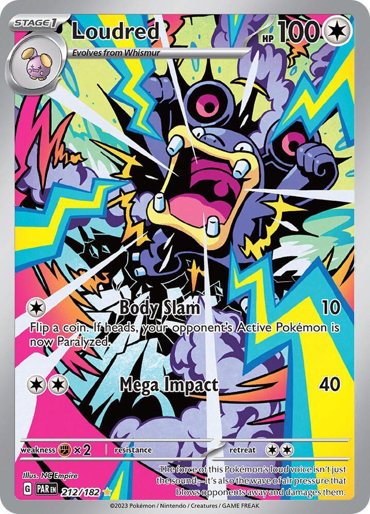 Loudred (212/182) [Scarlet & Violet: Paradox Rift] (Online Only)