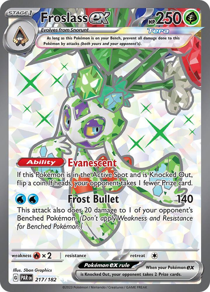 Froslass ex (217/182) [Scarlet & Violet: Paradox Rift] (Online Only)