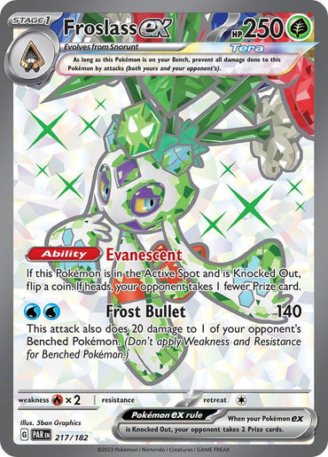 Froslass ex (217/182) [Scarlet & Violet: Paradox Rift] (Online Only)