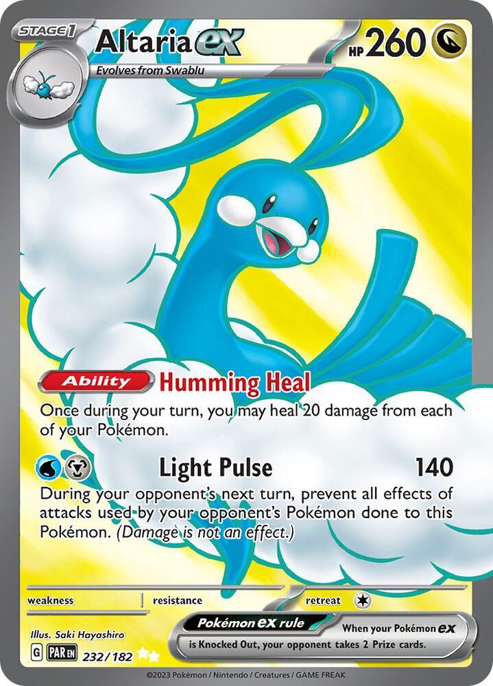 Altaria ex (232/182) [Scarlet & Violet: Paradox Rift] (Online Only)