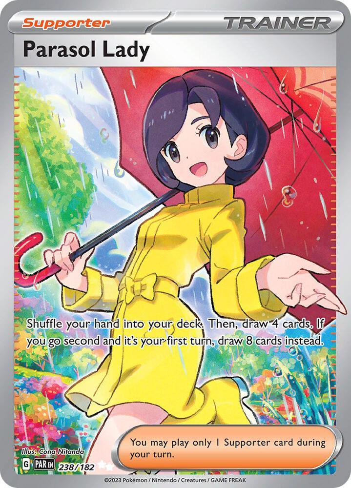Parasol Lady (238/182) [Scarlet & Violet: Paradox Rift] (Online Only)