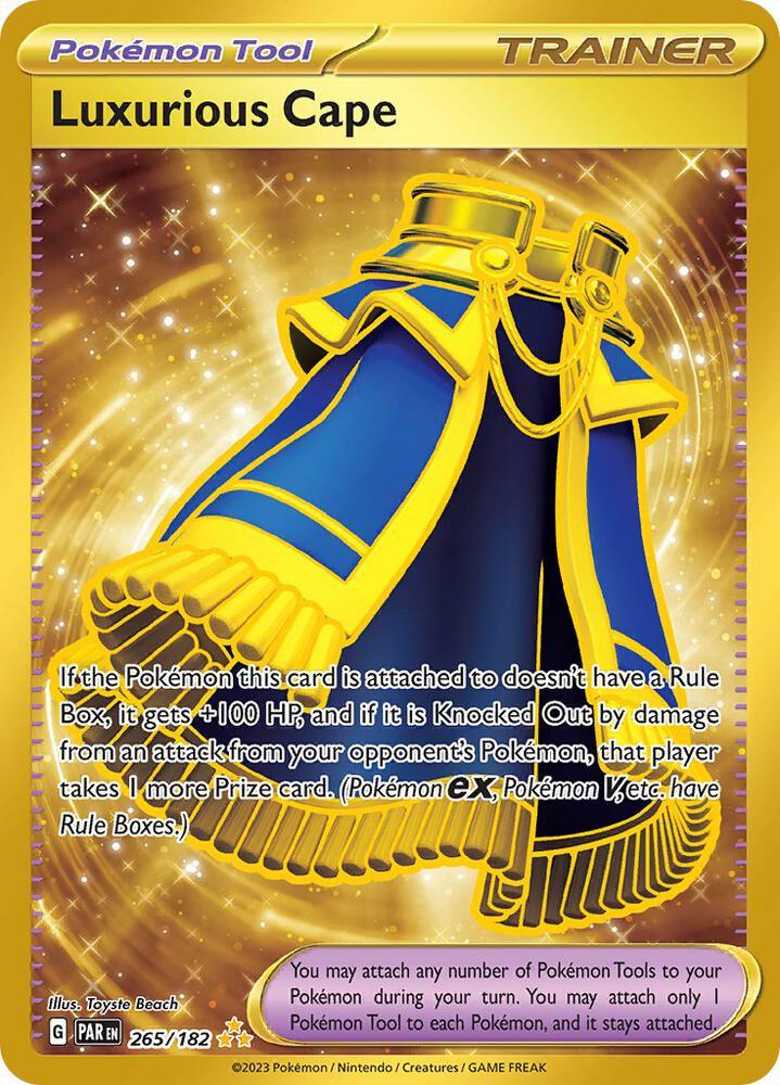 Luxurious Cape (265/182) [Scarlet & Violet: Paradox Rift] (Online Only)