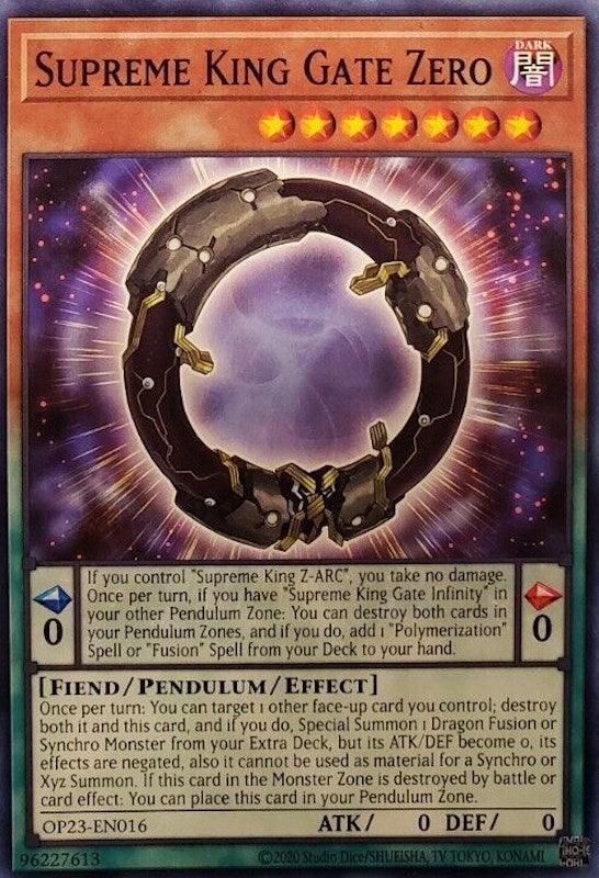 Supreme King Gate Zero [OP23-EN016] Common (ONLINE ORDER ONLY)