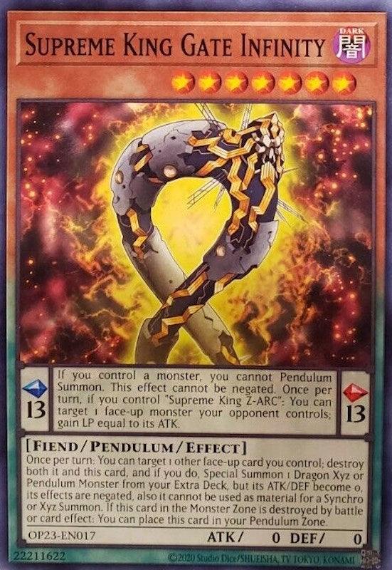 Supreme King Gate Infinity [OP23-EN017] Common (ONLINE ORDER ONLY)