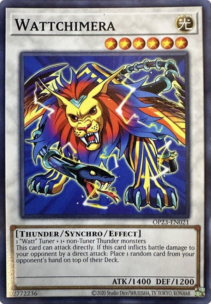 Wattchimera [OP23-EN021] Common (ONLINE ORDER ONLY)