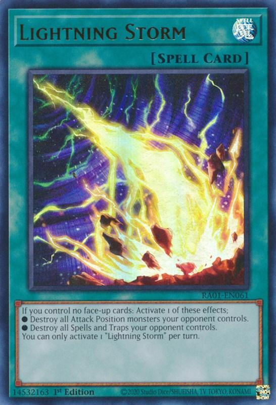 Lightning Storm [RA01-EN061] Ultra Rare (ONLINE ORDER ONLY)