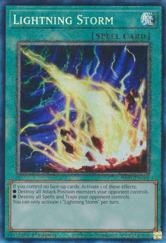 Lightning Storm [RA01-EN061] Prismatic Collector's Rare (ONLINE ORDER ONLY)
