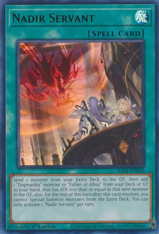 Nadir Servant [RA01-EN062] Ultra Rare (ONLINE ORDER ONLY)