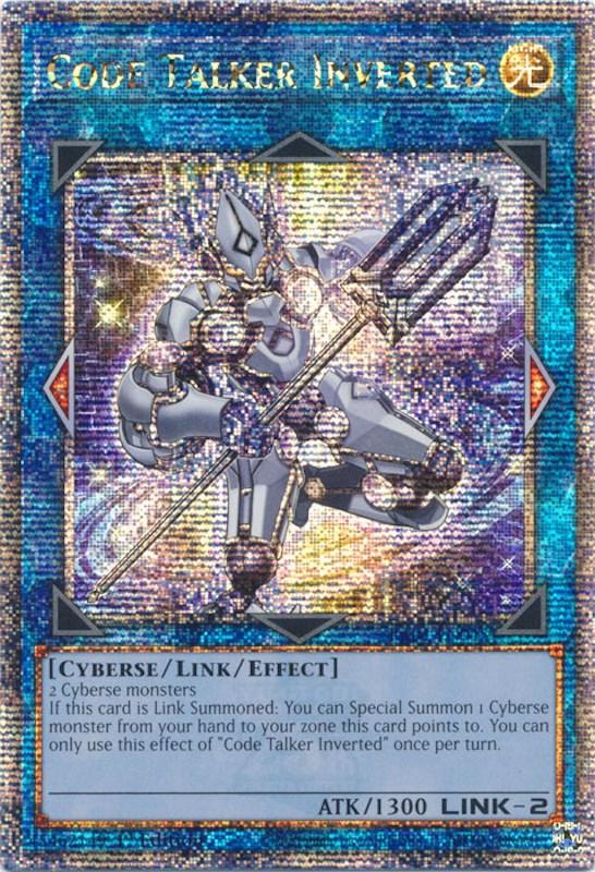 Code Talker Inverted [RA01-EN045] Quarter Century Secret Rare (ONLINE ORDER ONLY)
