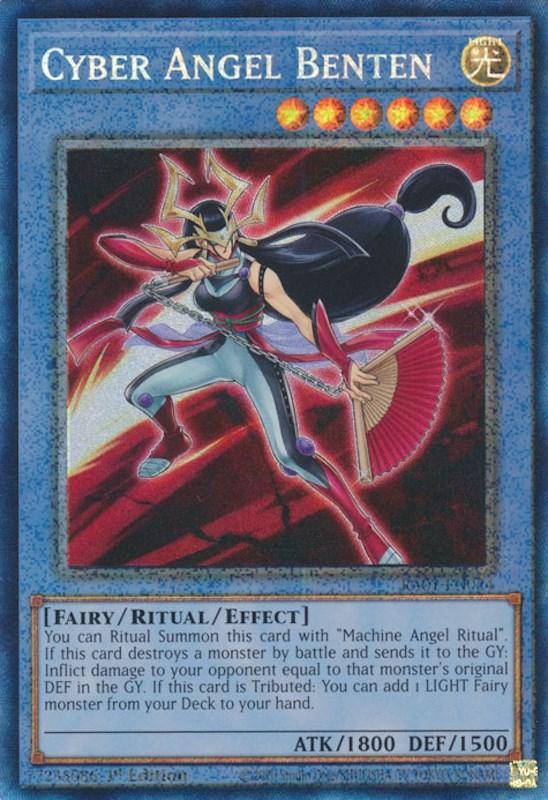 Cyber Angel Benten [RA01-EN024] Prismatic Collector's Rare (ONLINE ORDER ONLY)