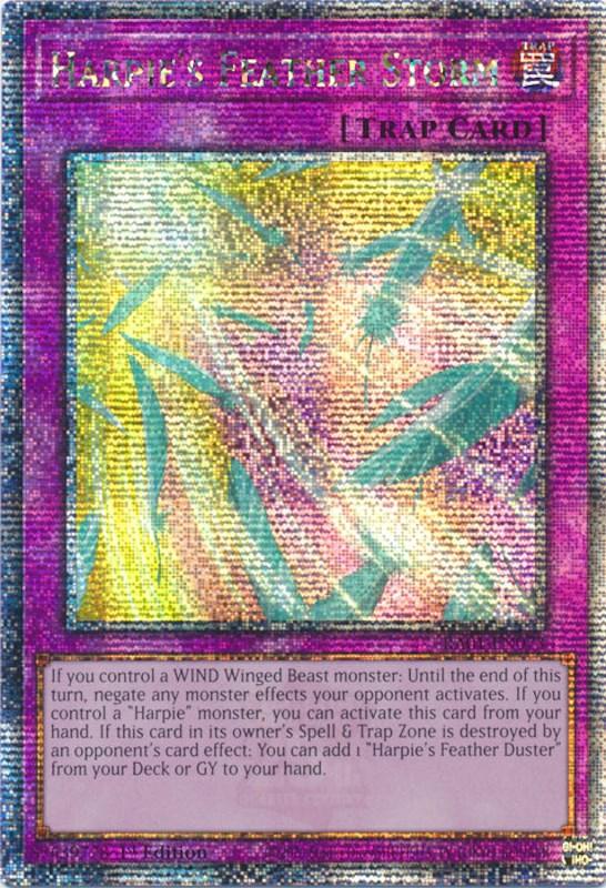 Harpie's Feather Storm [RA01-EN073] Quarter Century Secret Rare (ONLINE ORDER ONLY)