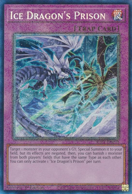 Ice Dragon's Prison [RA01-EN078] Prismatic Collector's Rare (ONLINE ORDER ONLY)