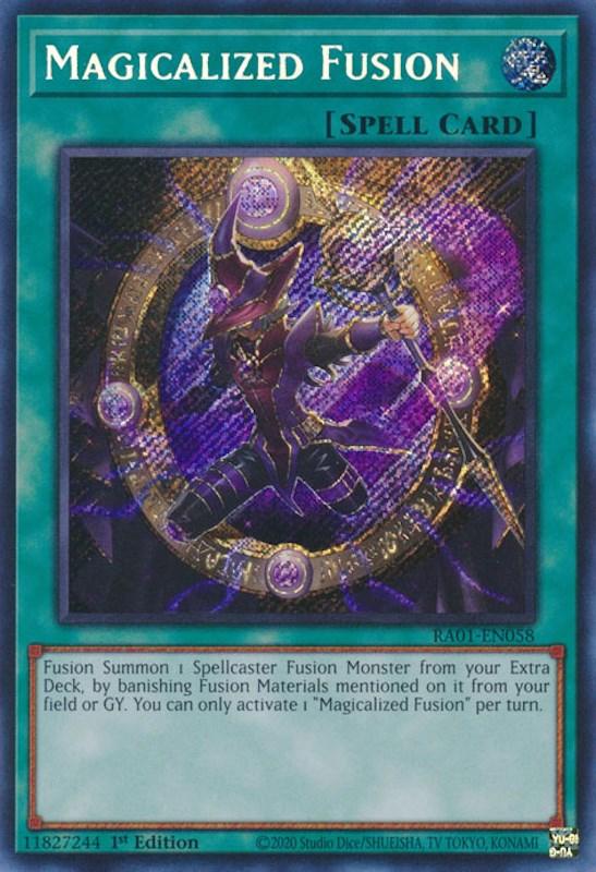 Magicalized Fusion [RA01-EN058] Secret Rare (ONLINE ORDER ONLY)