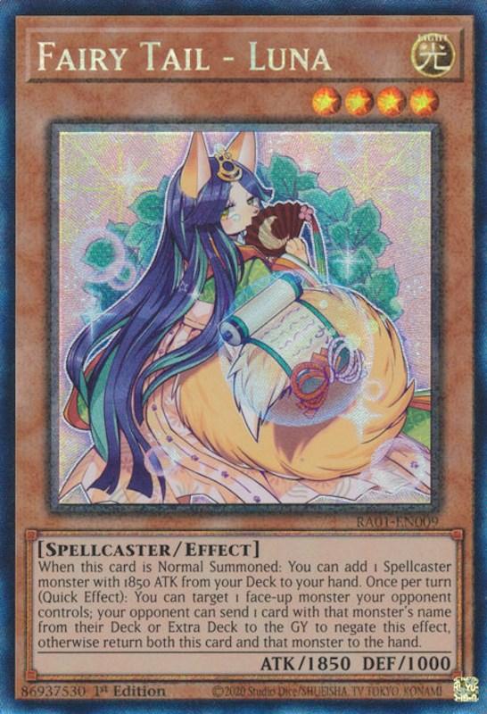 Fairy Tail - Luna [RA01-EN009] Prismatic Collector's Rare (ONLINE ORDER ONLY)