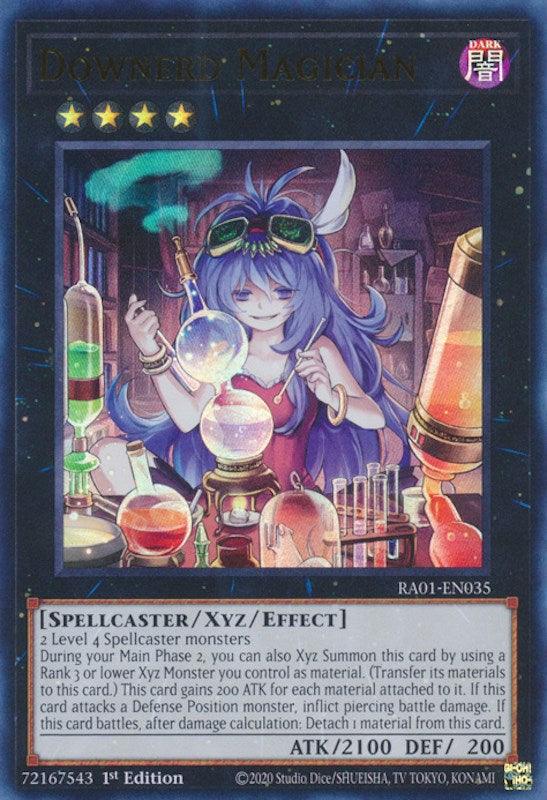 Downerd Magician [RA01-EN035] Ultra Rare (ONLINE ORDER ONLY)