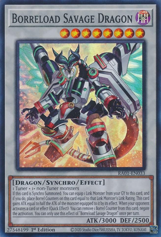 Borreload Savage Dragon [RA01-EN033] Super Rare (ONLINE ORDER ONLY)
