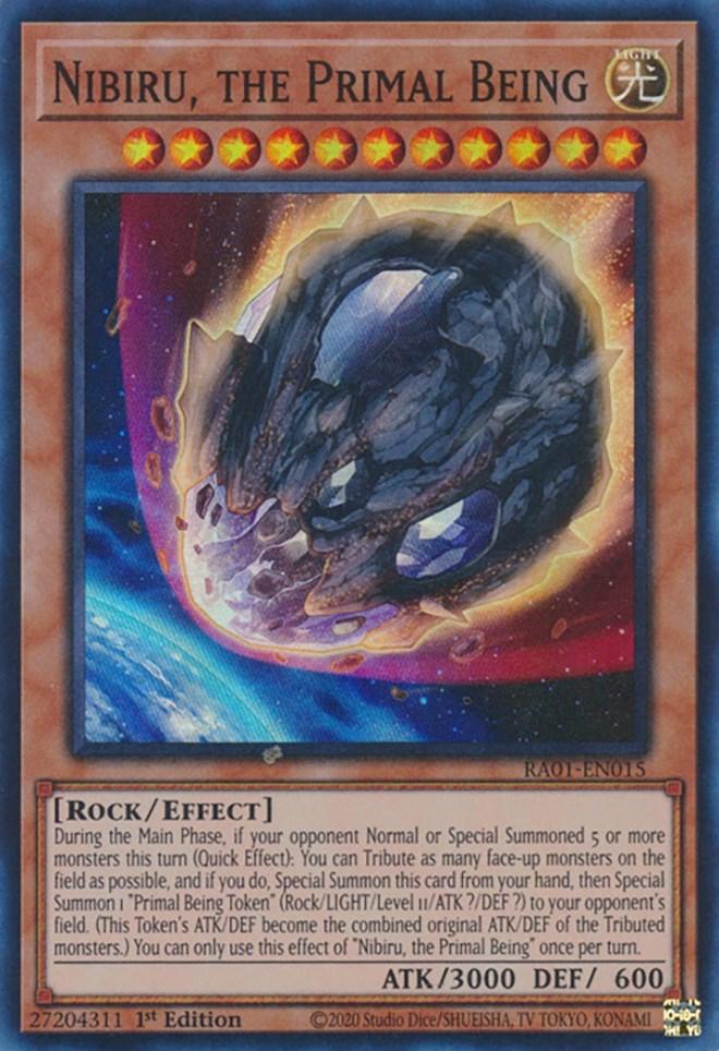 Nibiru, the Primal Being [RA01-EN015] Super Rare (ONLINE ORDER ONLY)