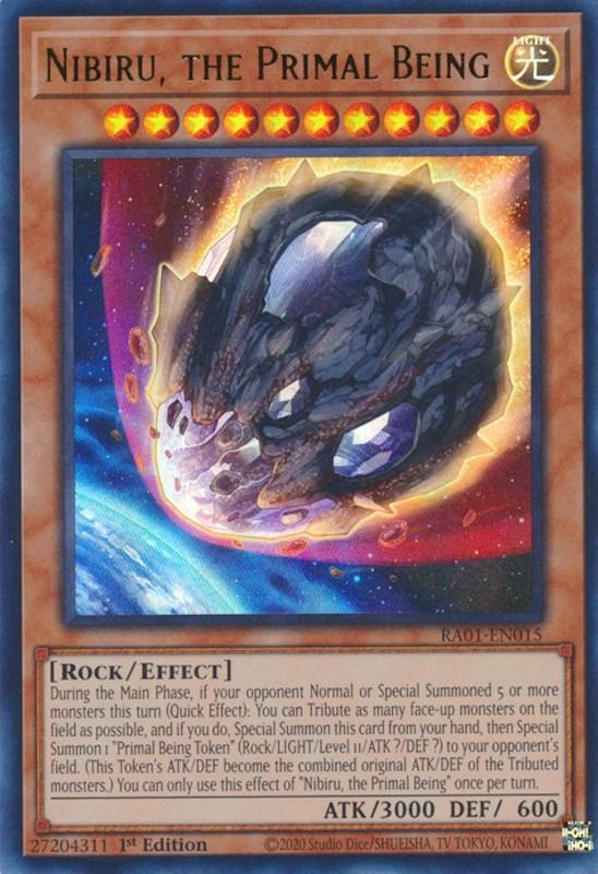 Nibiru, the Primal Being [RA01-EN015] Ultra Rare (ONLINE ORDER ONLY)