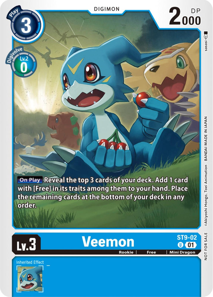 Veemon [ST9-02] (NYCC 2023 Demo Deck) [Starter Deck: Ultimate Ancient Dragon] (ONLINE ORDER ONLY)