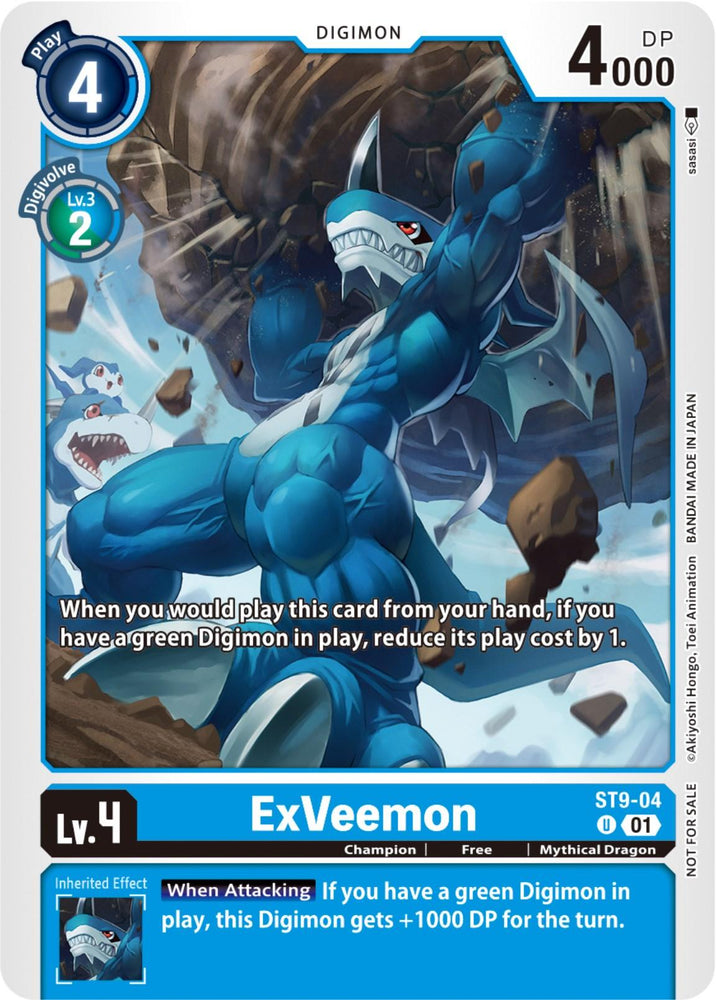 ExVeemon [ST9-04] (NYCC 2023 Demo Deck) [Starter Deck: Ultimate Ancient Dragon] (ONLINE ORDER ONLY)