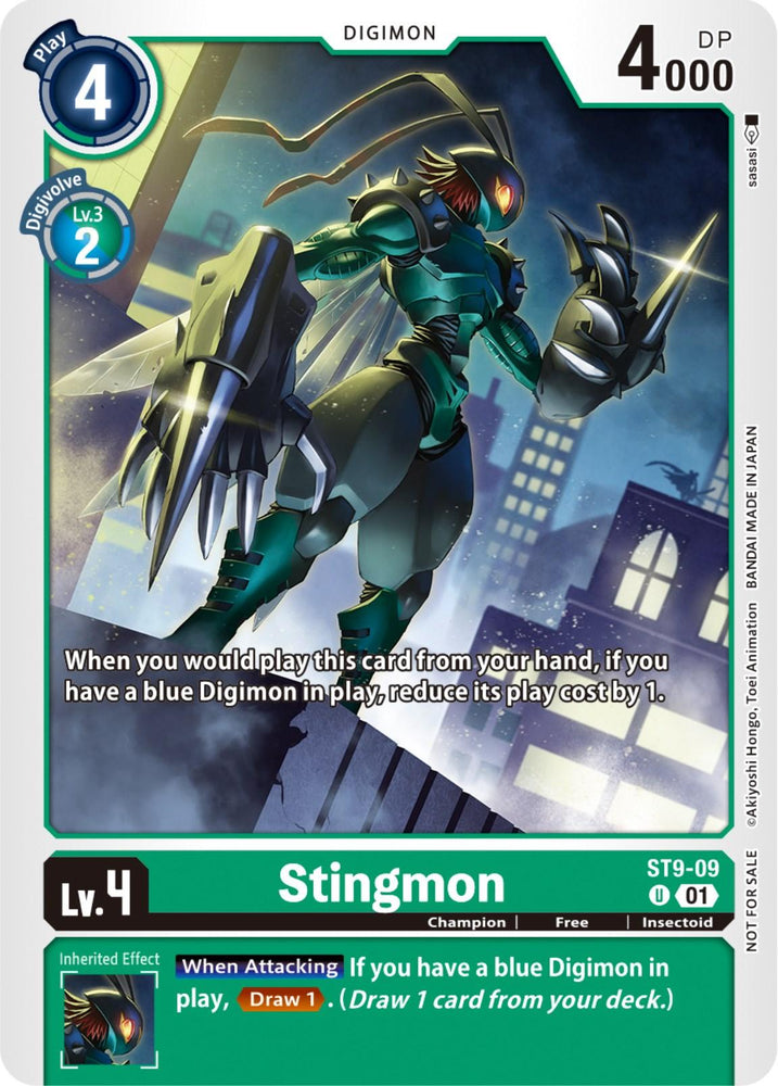 Stingmon [ST9-09] (NYCC 2023 Demo Deck) [Starter Deck: Ultimate Ancient Dragon] (ONLINE ORDER ONLY)