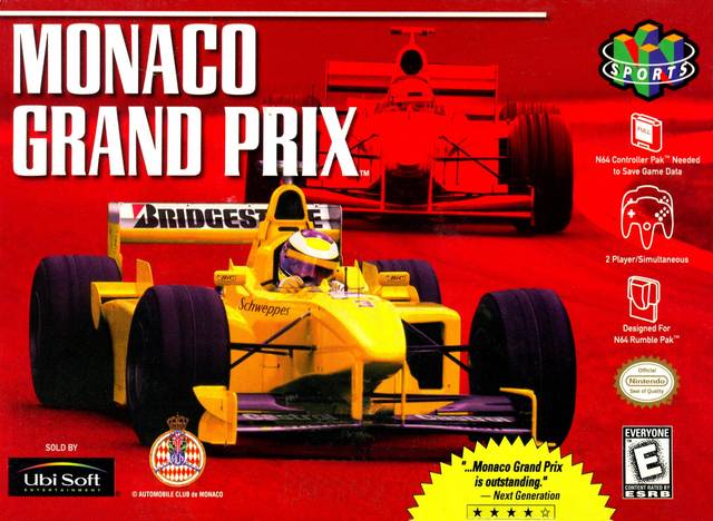 Monaco Grand Prix (Nintendo 64) (Online Only)