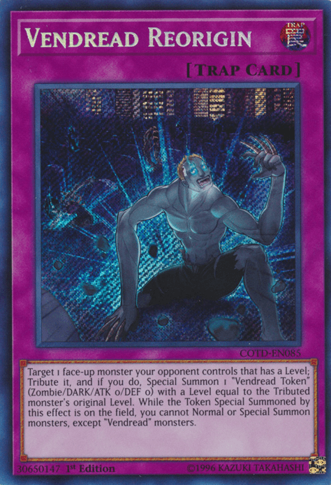 Vendread Reorigin [COTD-EN085] Secret Rare (ONLINE ORDER ONLY)