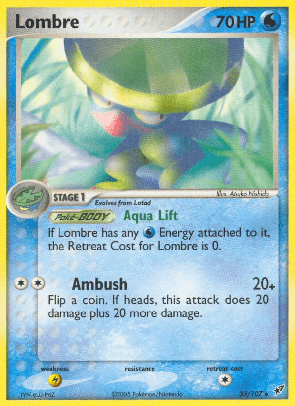Lombre (33/107) [EX: Deoxys] (Online Only)