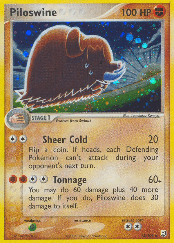 Piloswine (13/109) [EX: Team Rocket Returns] (Online Only)