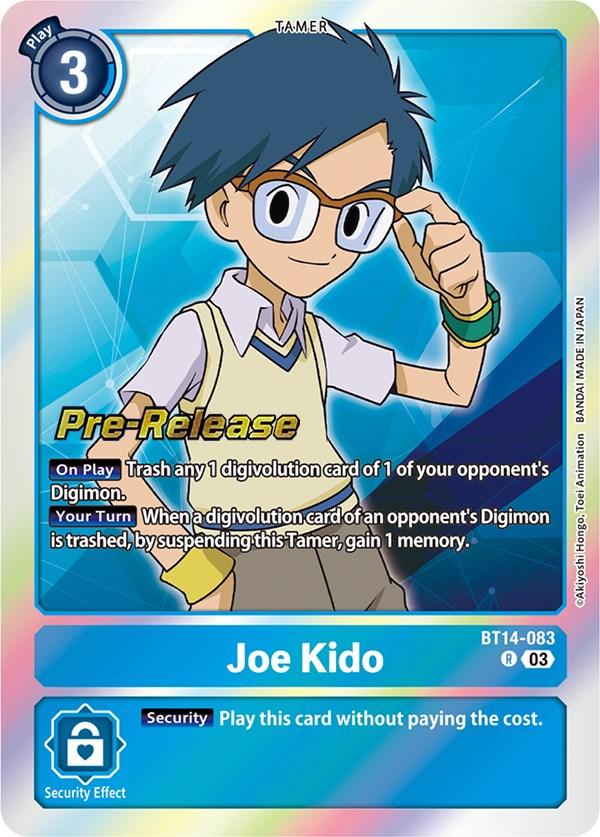 Joe Kido [BT14-083] [Blast Ace Pre-Release Cards] (ONLINE ORDER ONLY)