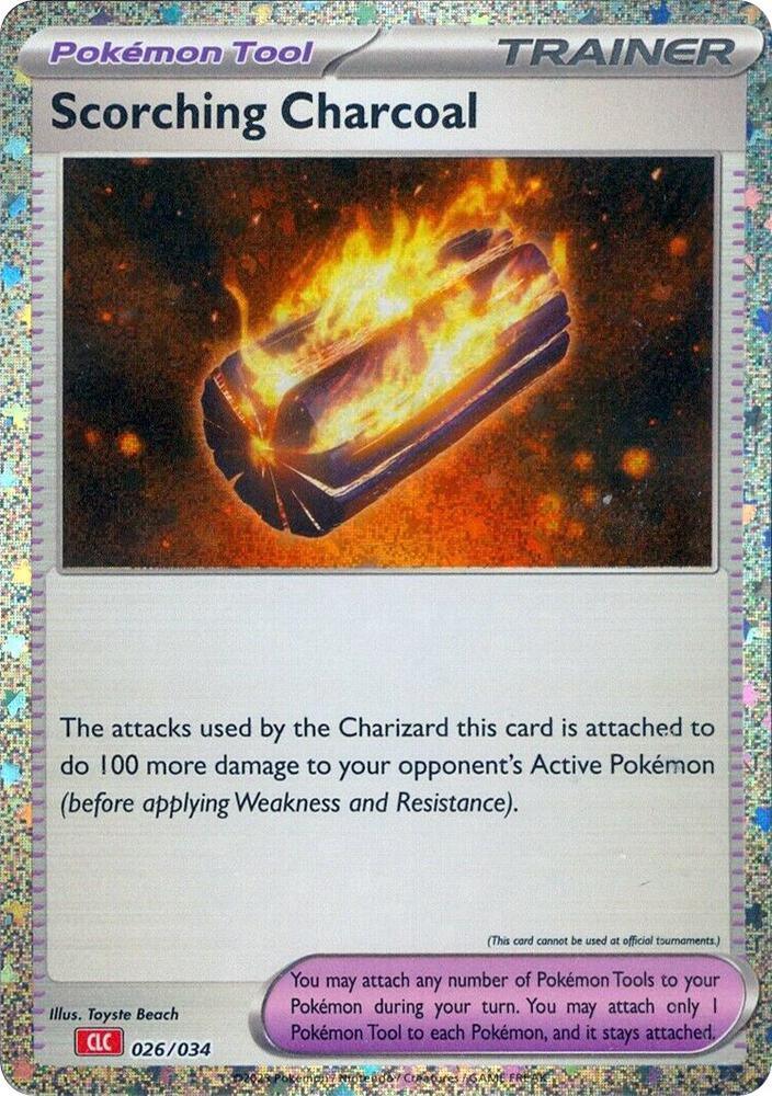 Scorching Charcoal [Trading Card Game Classic] (Online Only)