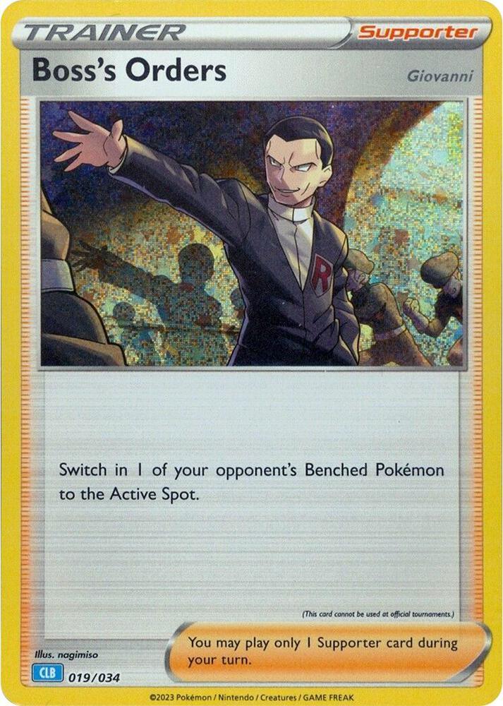 Boss's Orders (CLB) [Trading Card Game Classic] (Online Only)