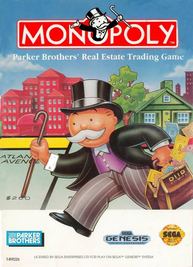 Monopoly (Sega Genesis) (ONLINE ORDER ONLY)